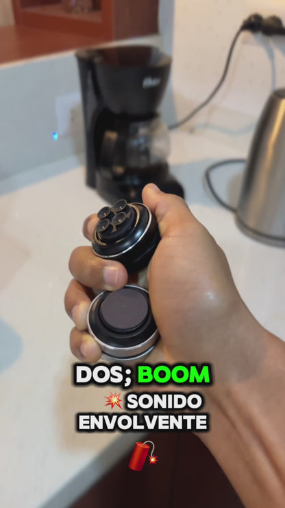 Humbird - Mini Altavoz Portátil con Tecnología de Conducción Ósea